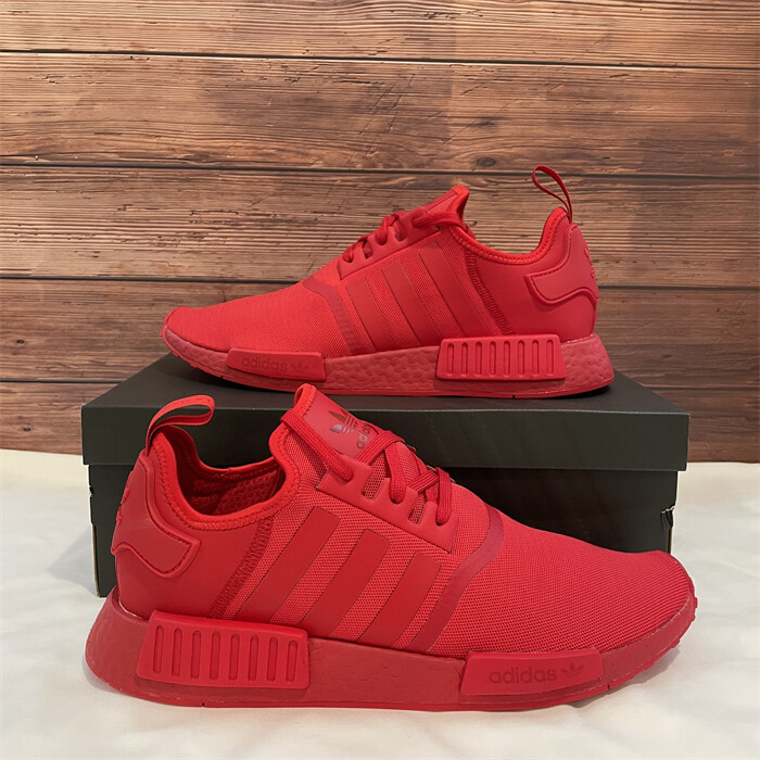 Pre-owned Adidas Originals Adidas Nmd R1 Scarlet Men's Breathable Red  Classic Running Sneakers Fv9017 | ModeSens